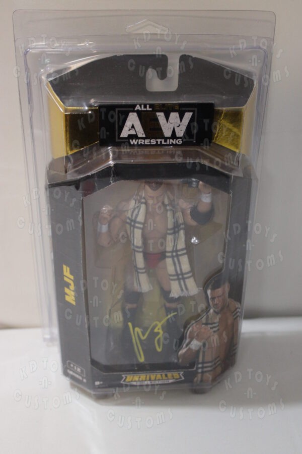 AEW Unrivaled MJF Autographed Figure
