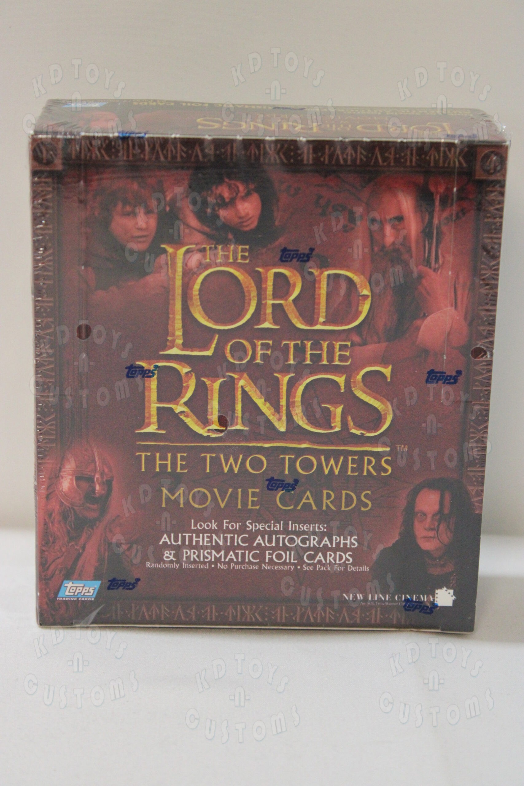 Lord of the Rings: The Two Towers: Movie Cards sealed box - KD Toys ...